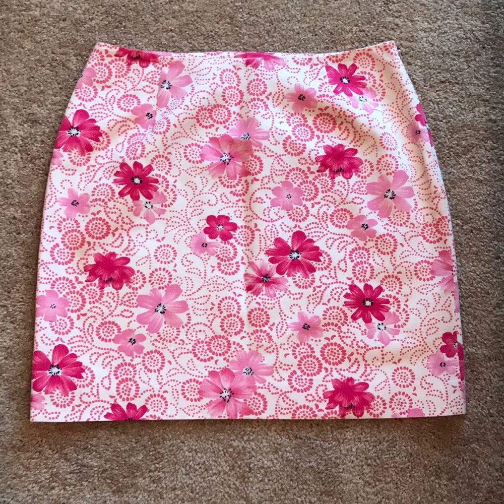 Ann Taylor Floral Skirt 🌸